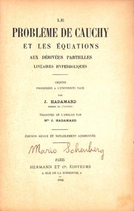 Livro: Le Problème de Cauchy et les Équations aux dérivées partielles linéaires hyperboliques: Le...
