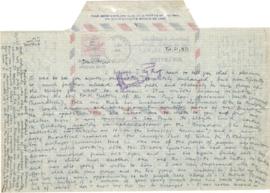Carta de Gertrude S. Goldhaber a Oscar Sala