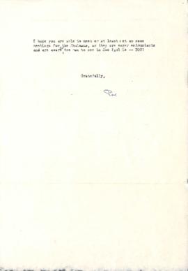 Carta de Paul S. Newman a Mario Schenberg