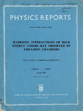 Revista Physics Reports, out. 1980