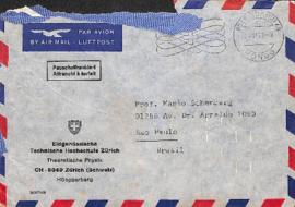 Carta de Hans Albert Meyer (Jean) a Mario Schenberg