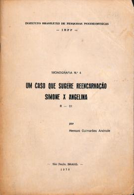 Livro: Um caso que sugere reencarnação: Simone X Angelina
