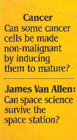 Revista Scientific Americam, jan. 1986