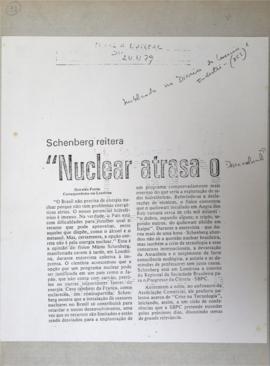 Recorte do jornal Diário do Comércio e Indústria de Londrina, 24 abr. 1979