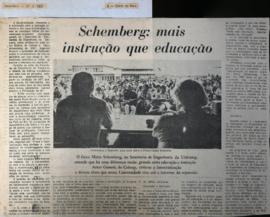 Recorte do jornal Diário do Povo, 27 mar. 1979