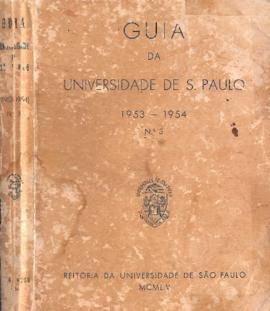 Guia da Universidade de São Paulo 1953-1954