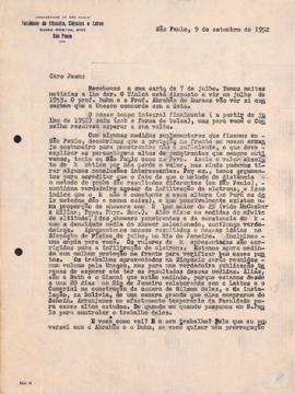 Carta de [Georges Schwachheim e Andrea Wataghin] a Jean Albert Meyer
