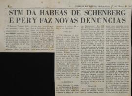 Recorte do jornal Correio da Manhã, 25 mar. 1965