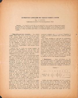 Separata: Distribution angulaire des grandes gerbes D´Auger. Le Journal de Physique et el Radium,...