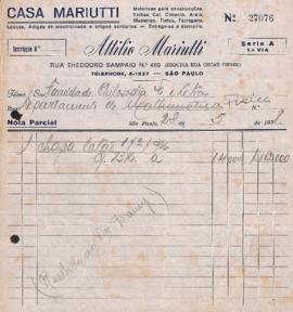 Notas parciais de Casa Mariutti (Attilio Mariutti)