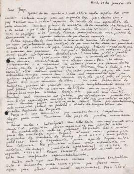 Carta de [Hans Albert Meyer (Jean)] Jean Meyer a Georges Schwachheim